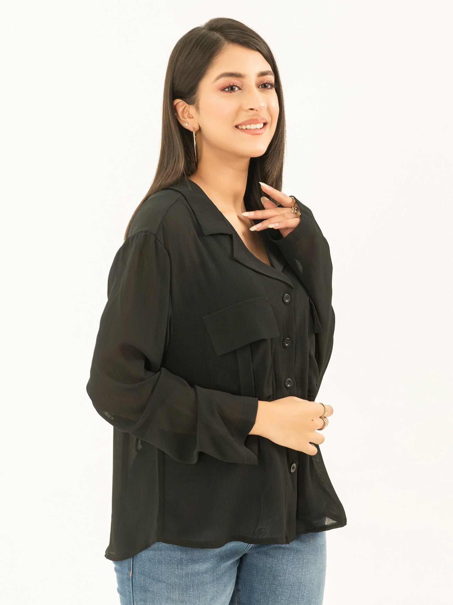 Limelight - Classic Chiffon Top