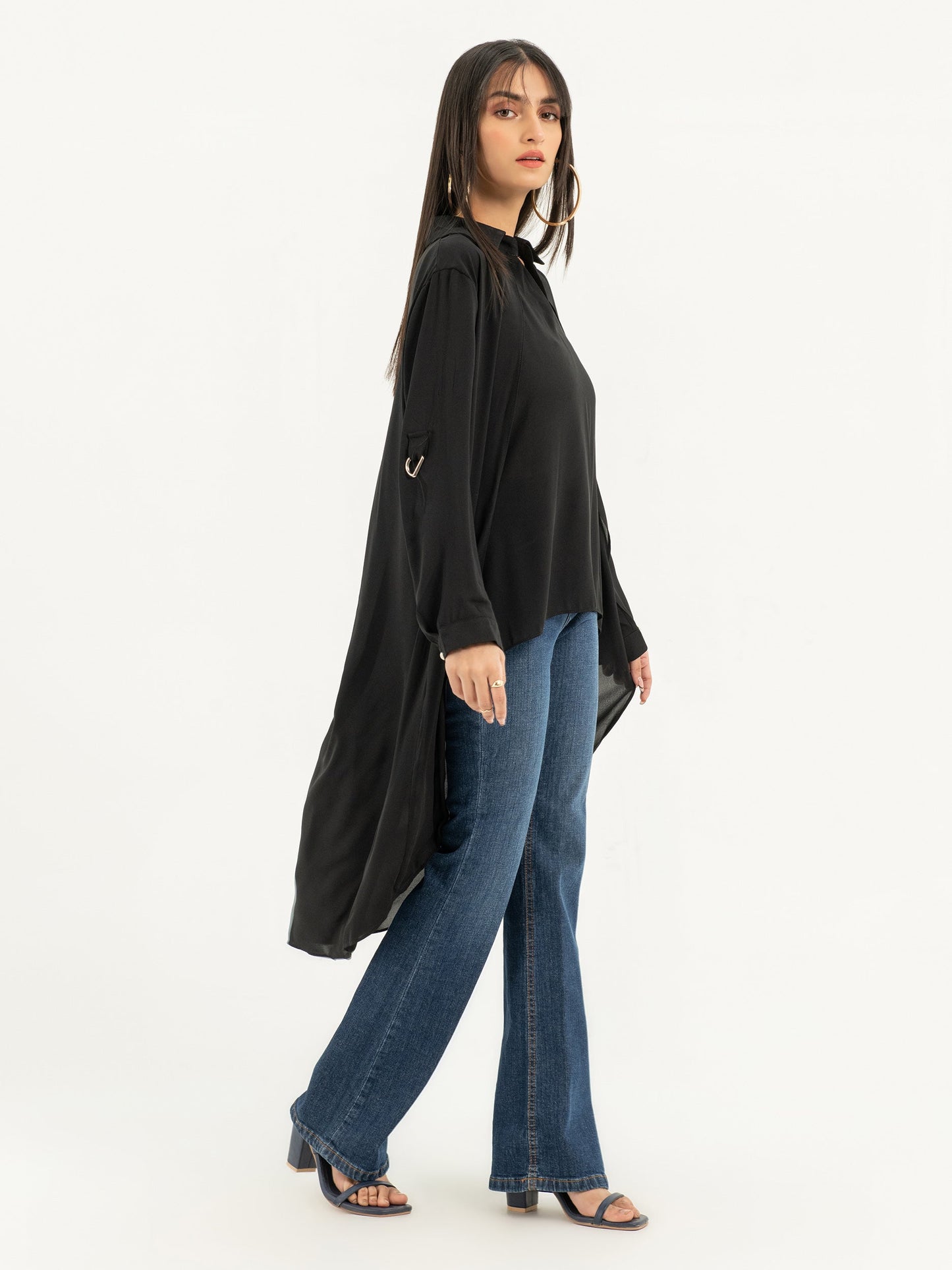 Limelight - High-Low Chiffon Top