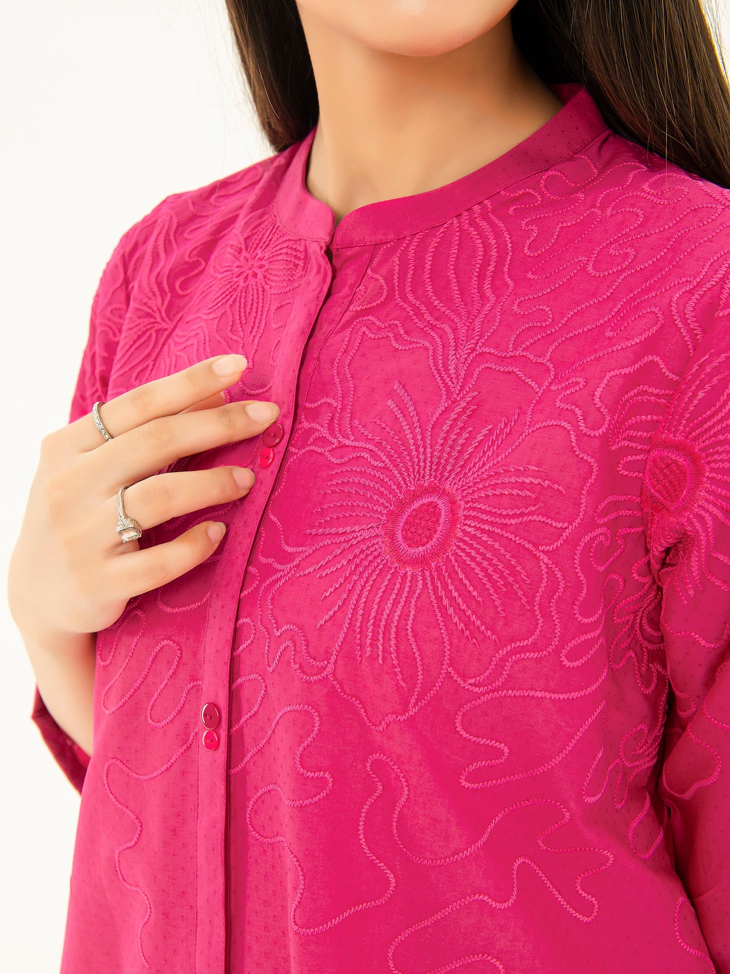 Embroidered Lawn Shirt