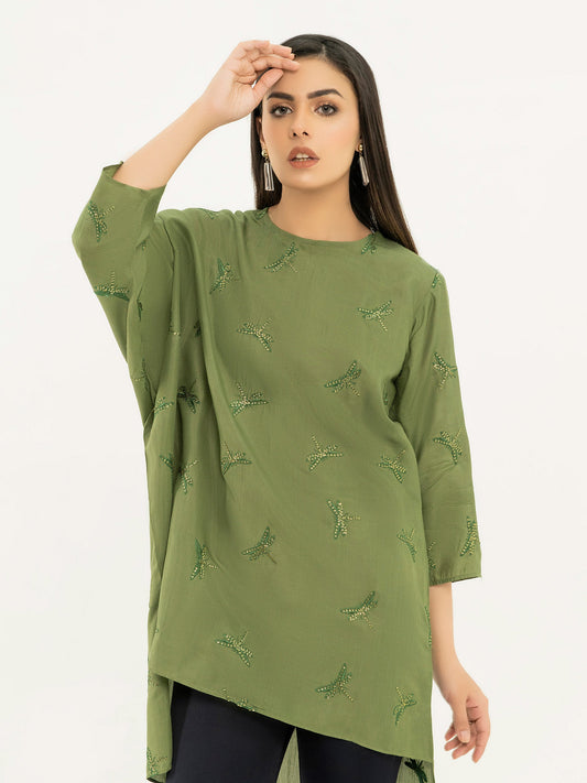 Limelight - Embroidered Silk Shirt