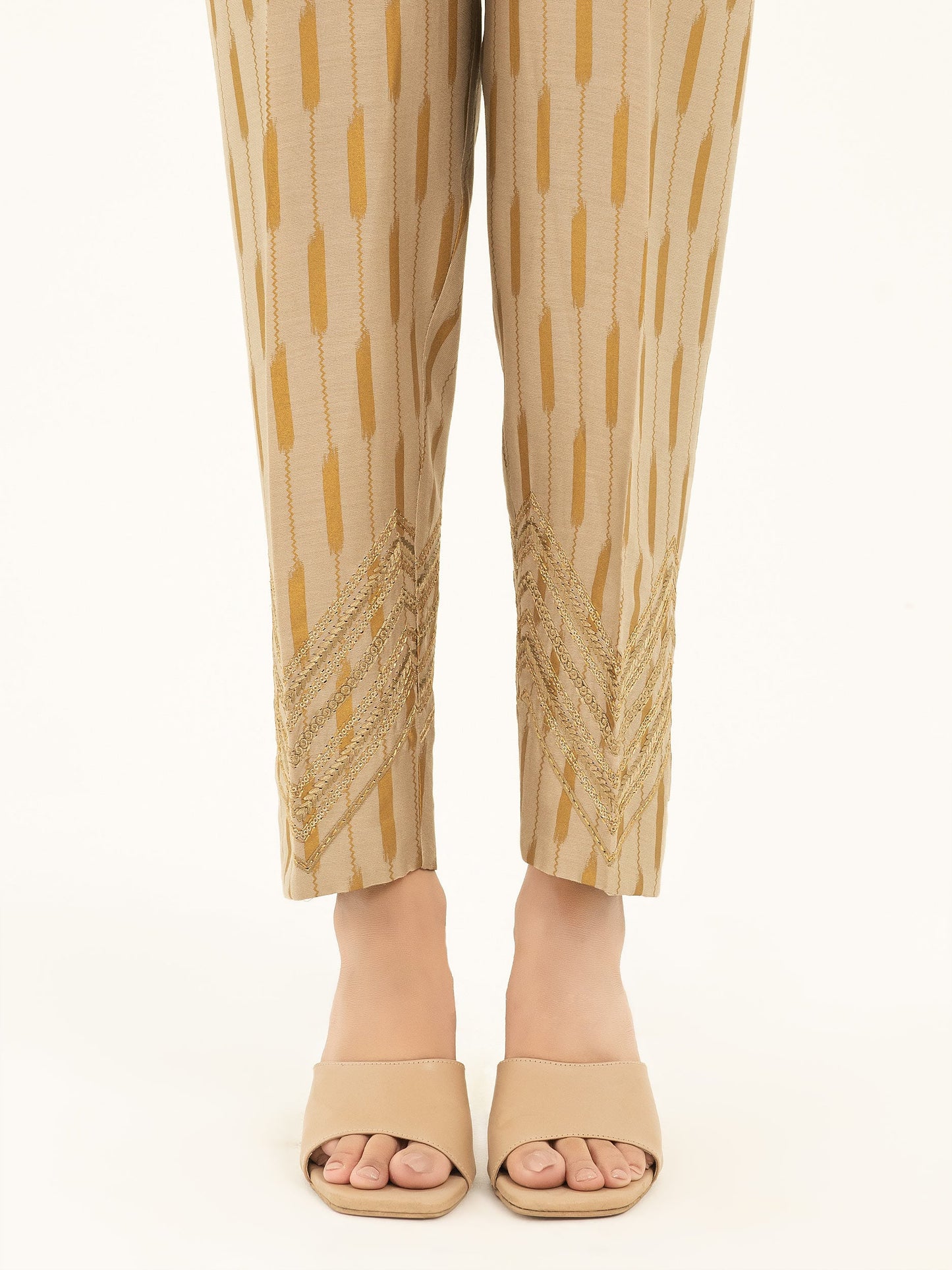 Embroidered Cambric Trousers