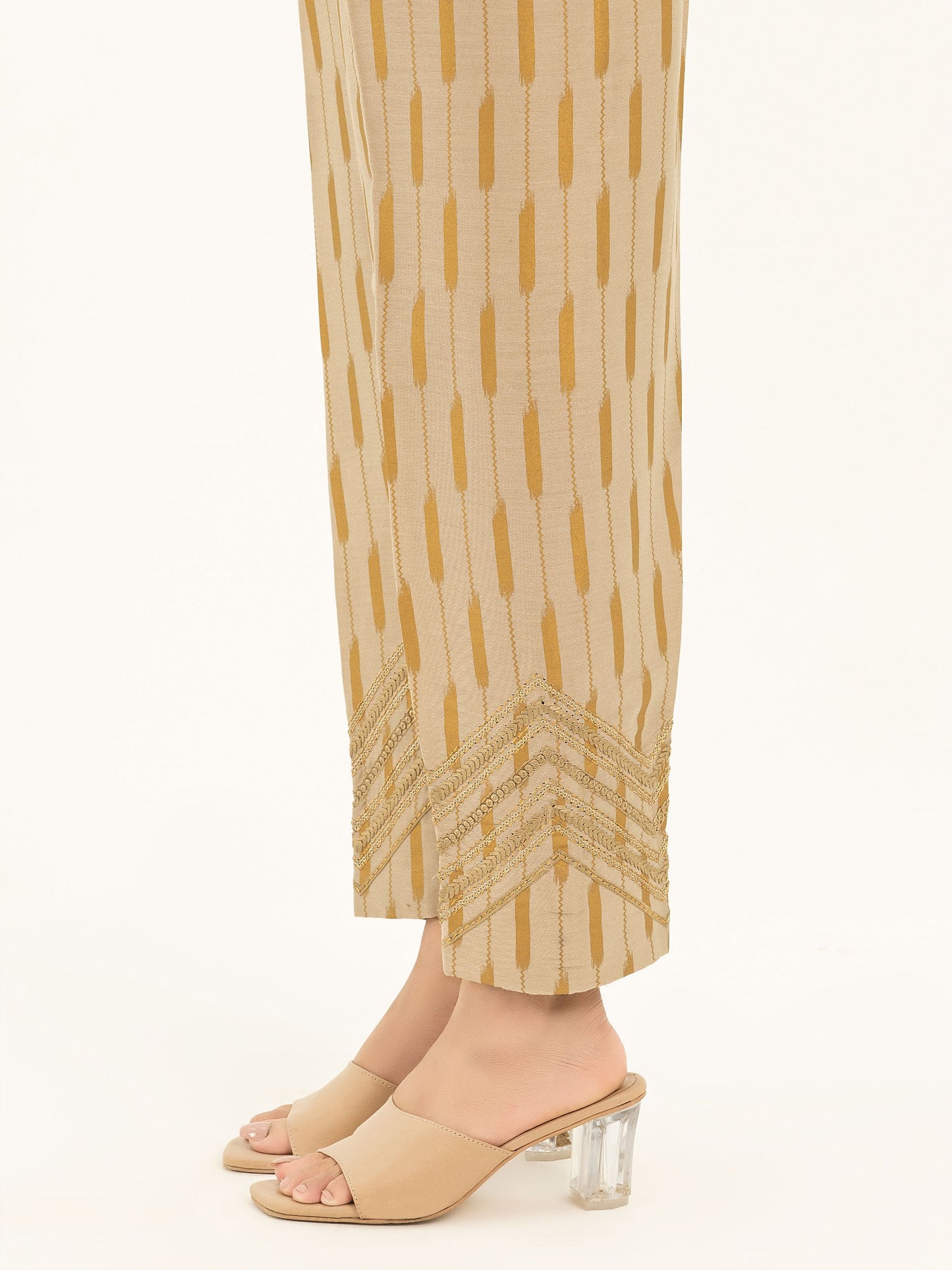 Embroidered Cambric Trousers