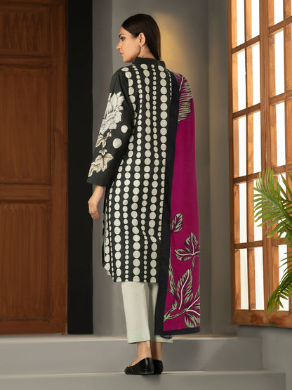 2 Piece Khaddar Suit-Printed (Unstitched)