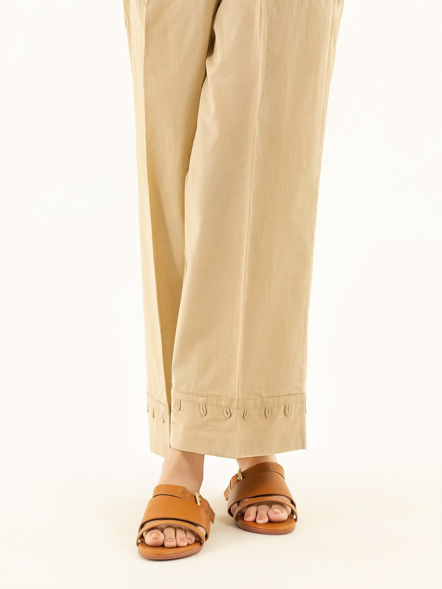 Dyed Cambric Trousers