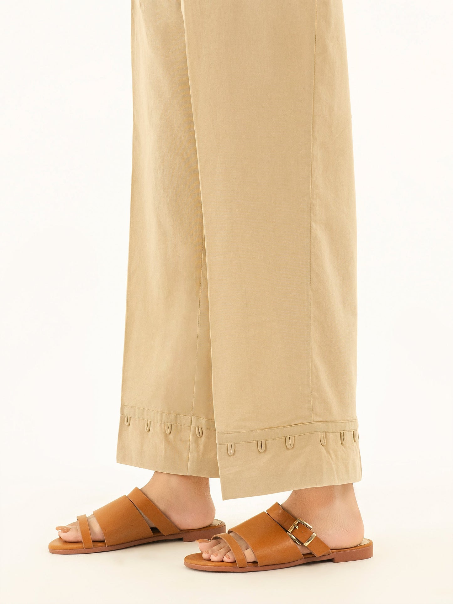 Dyed Cambric Trousers