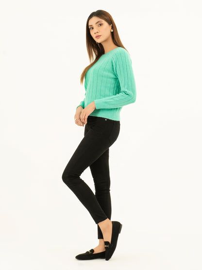 Limelight - Ribbed Knit Sweater