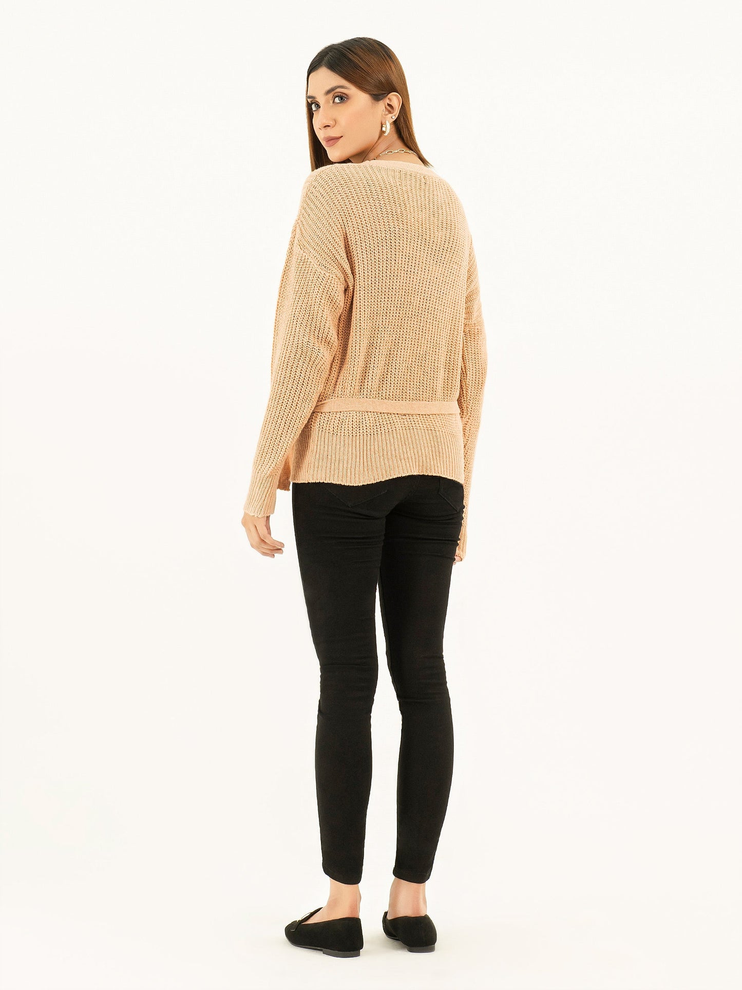 Woolen Wrap Cardigan