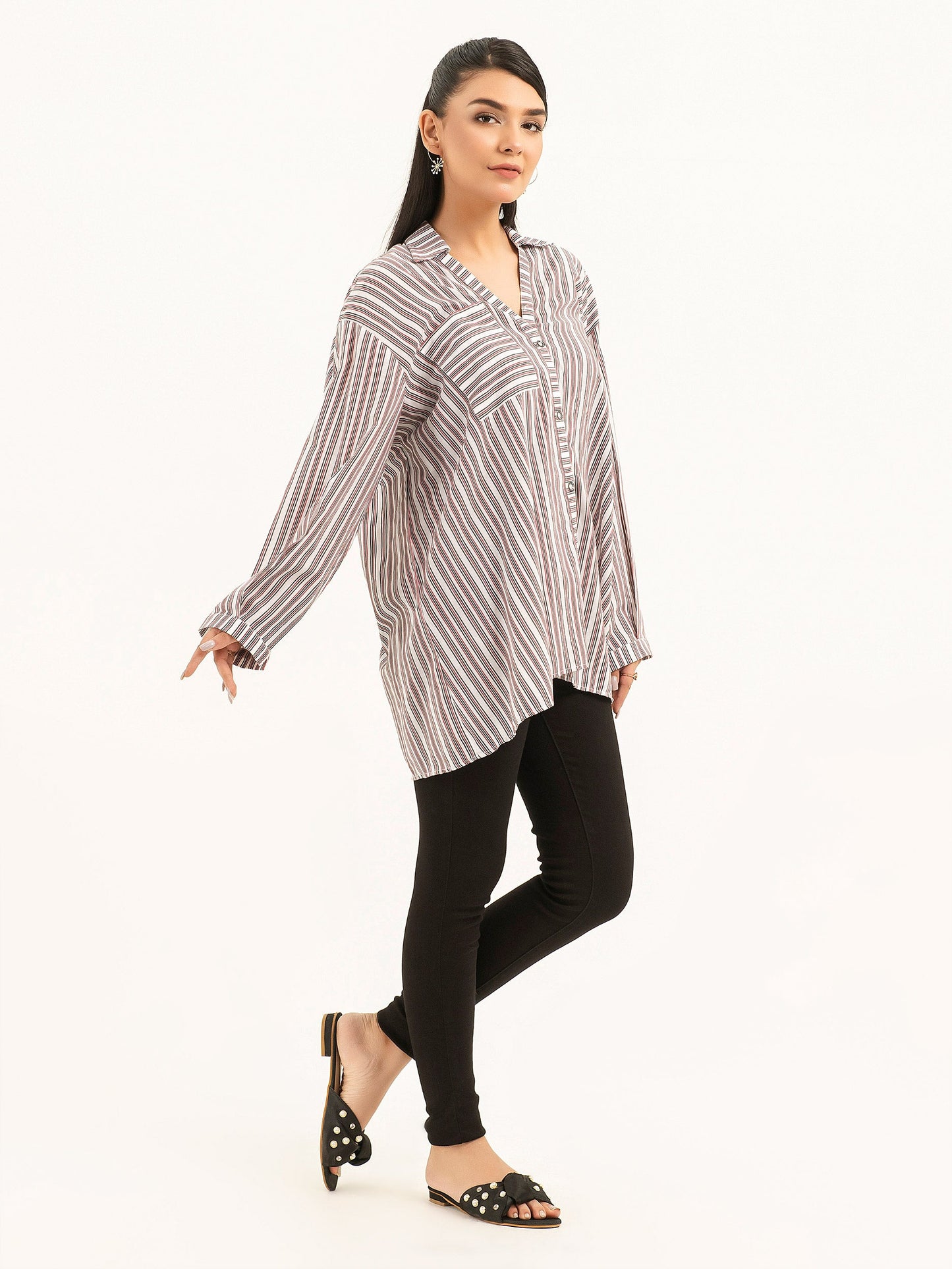 Limelight - Printed Lawn Top