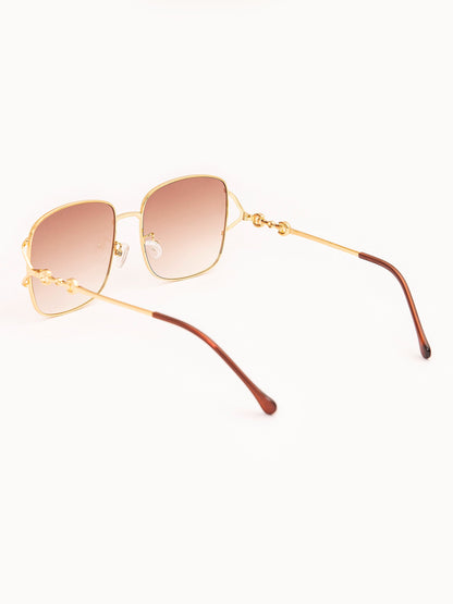 Limelight - Metallic Square Sunglasses