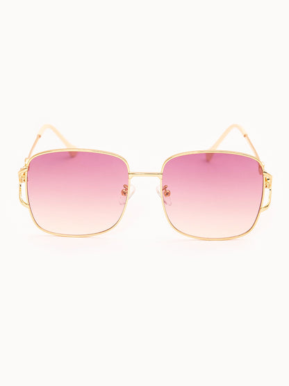 Limelight - Metallic Square Sunglasses