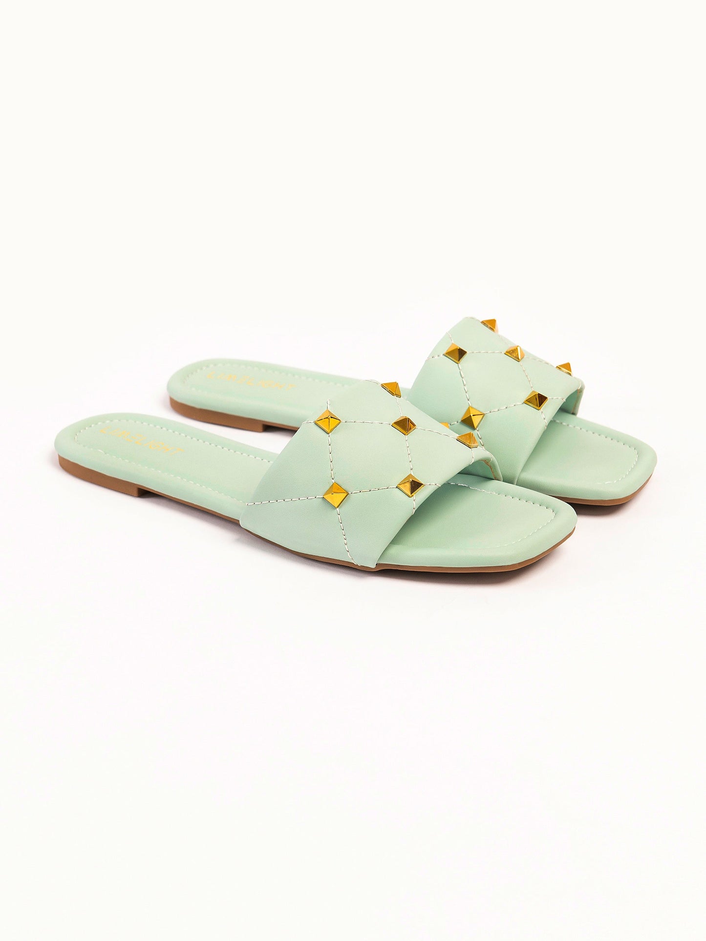 Limelight - Metallic Crisscross Flats