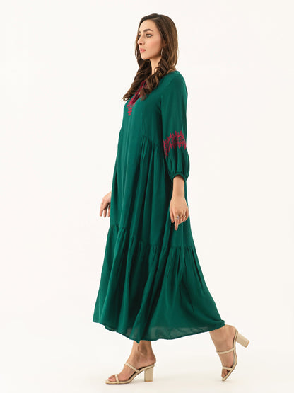 Limelight - Embroidered Lawn Dress