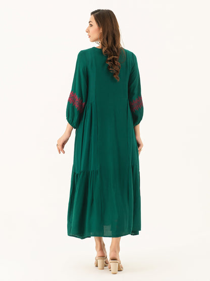 Limelight - Embroidered Lawn Dress