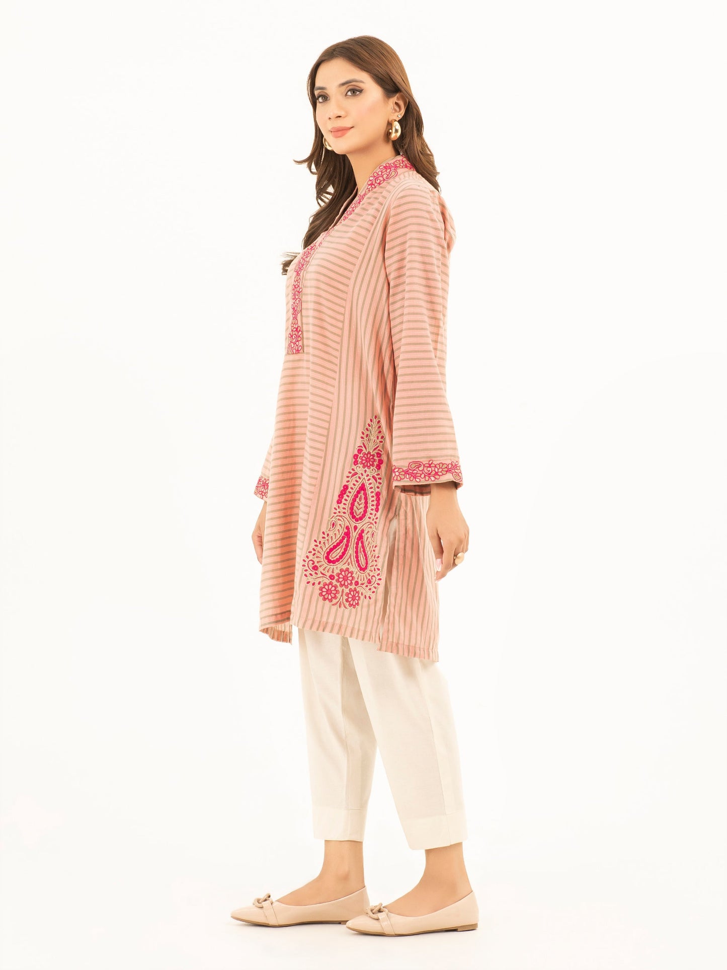 Limelight - Yarn Dyed Shirt-Embroidered (Pret)