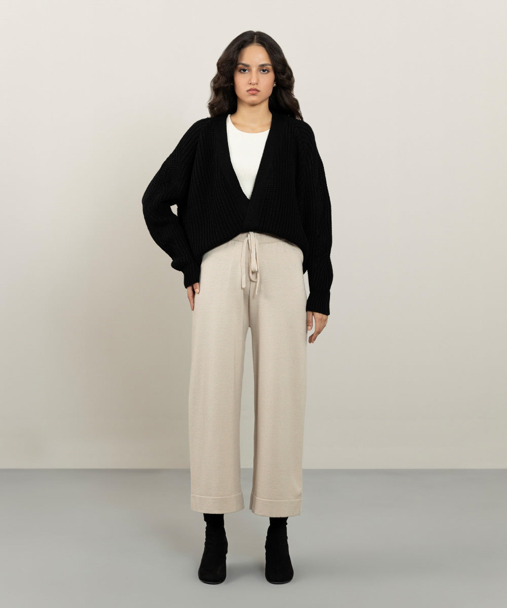 Sapphire - Knit Pull-On Culottes