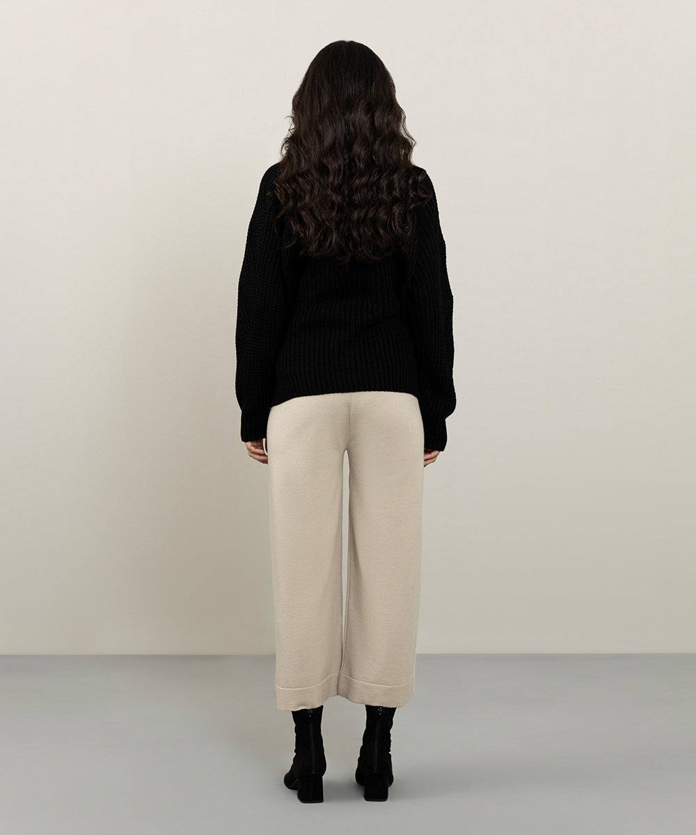 Sapphire - Knit Pull-On Culottes