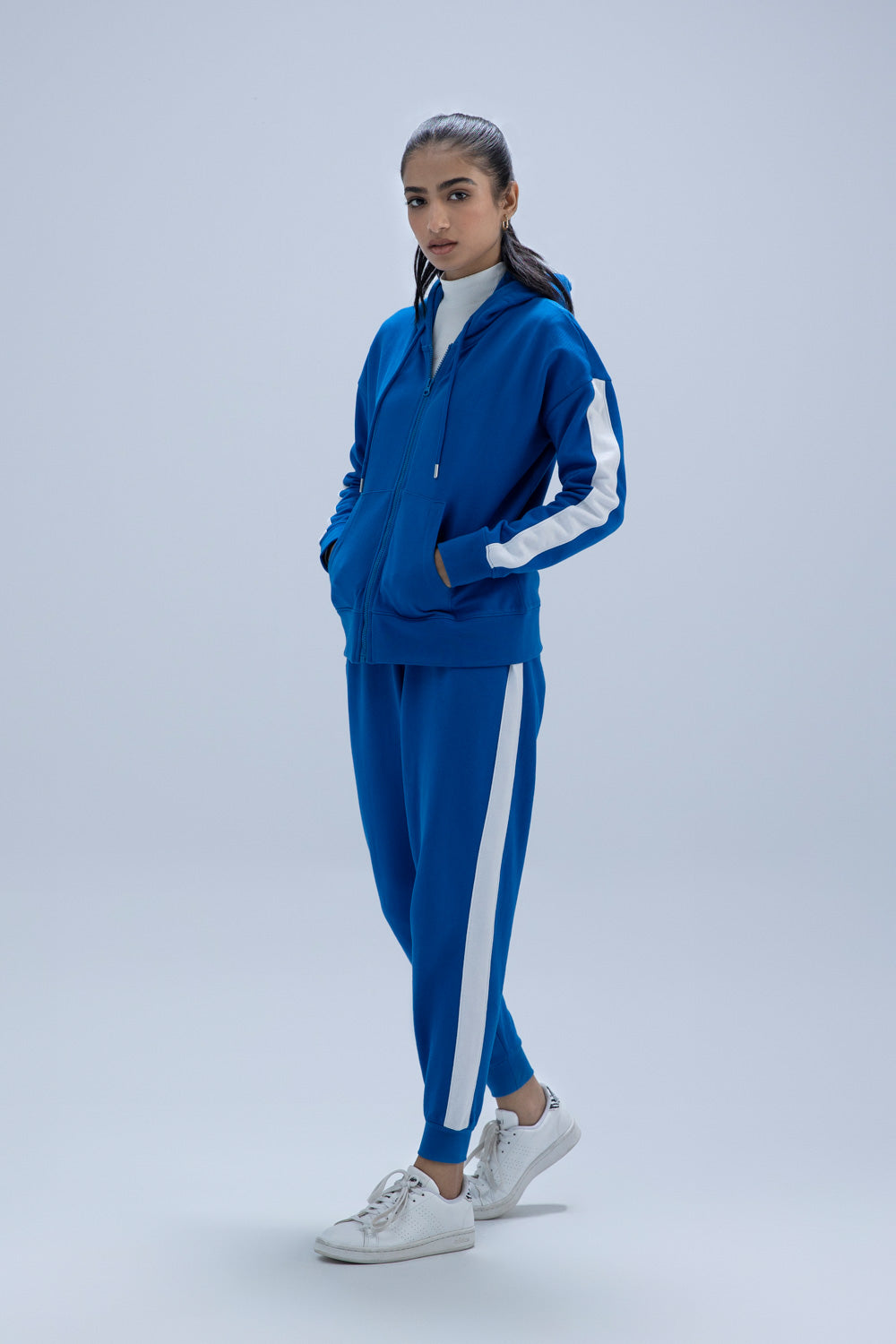 Sapphire - Zip Through Hoodie