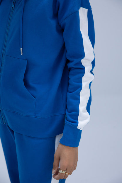 Sapphire - Zip Through Hoodie