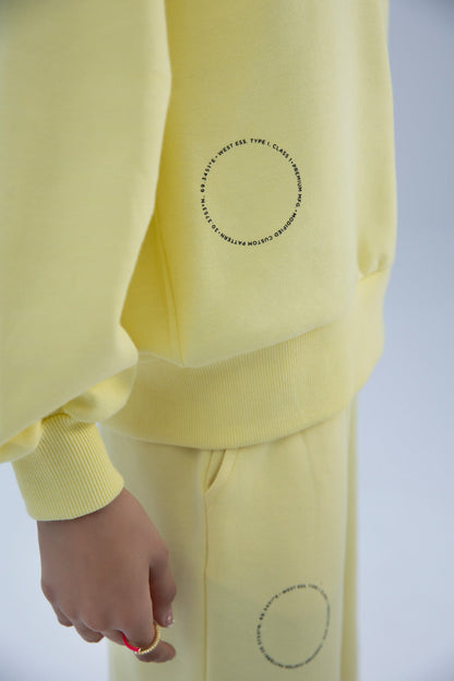 Hoodie with Sleeve Detail