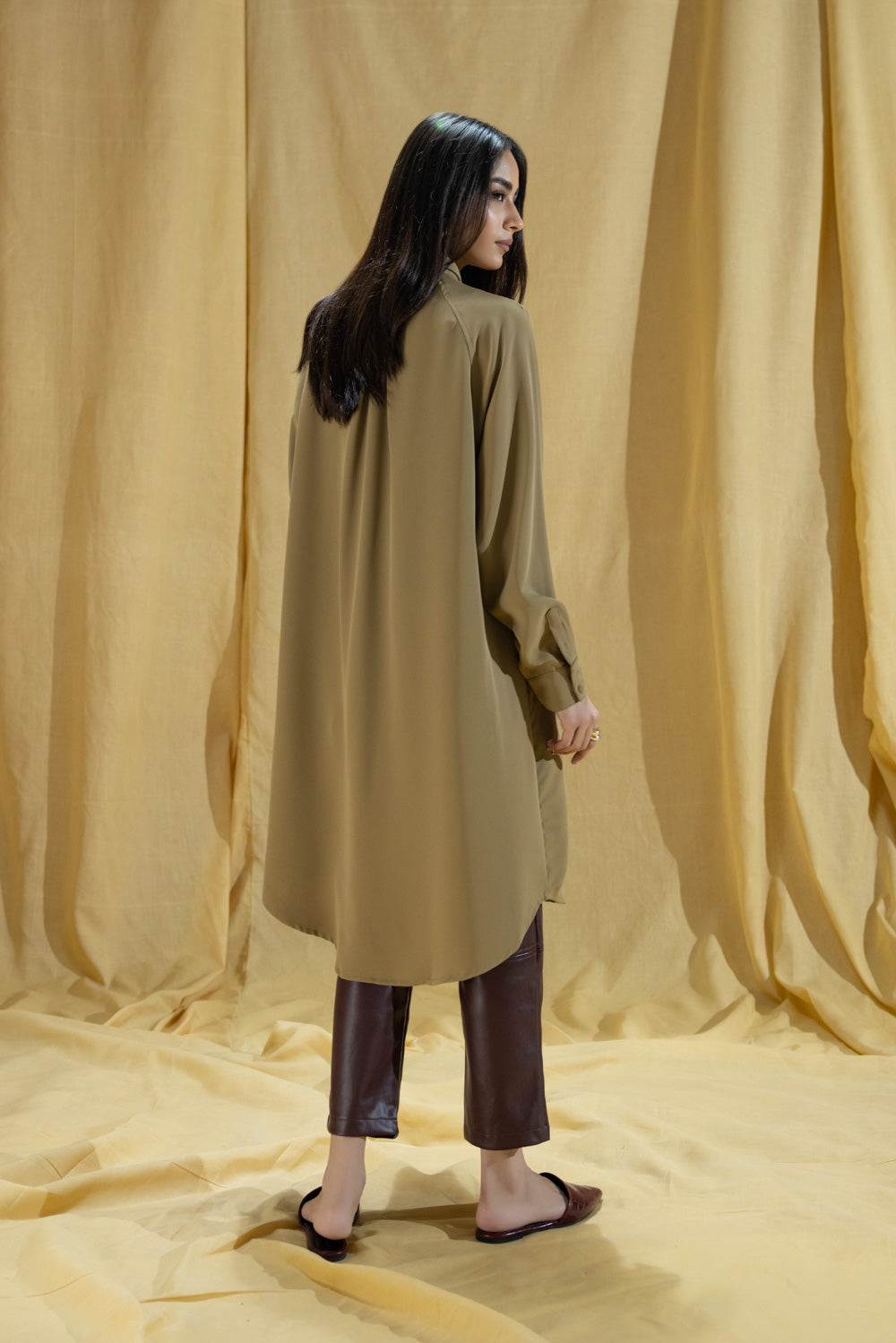 Long Button Through Shirt
