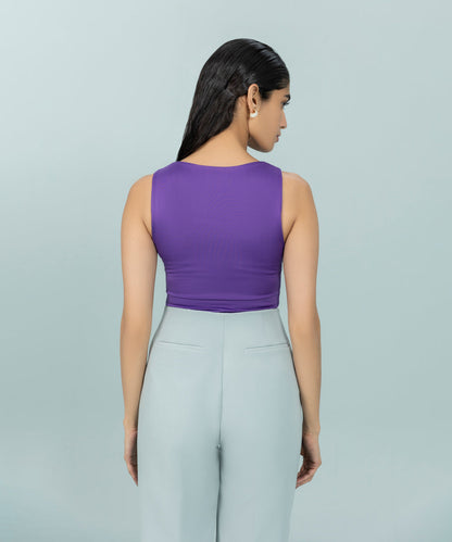 Sapphire - Sleeveless Stretchy Top