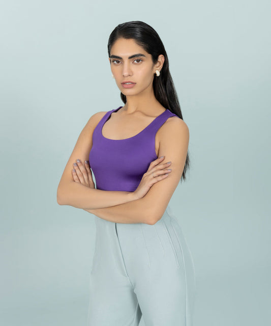 Sapphire - Sleeveless Stretchy Top