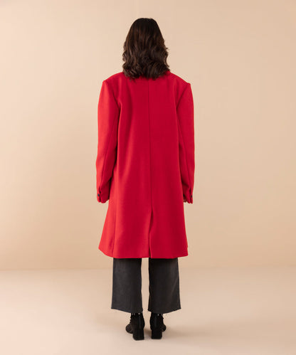 Sapphire - Single Button Long Coat