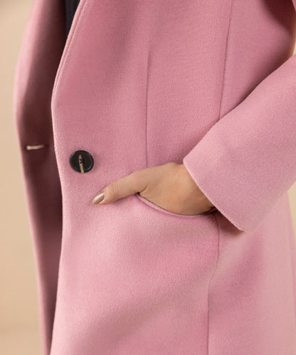 Sapphire - Single Button Long Coat