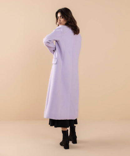 Sapphire - Double-breasted Slim Fit Coat