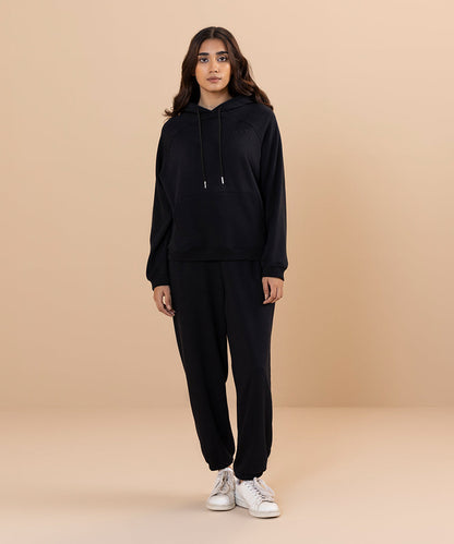 Sapphire - Black Oversized Hoodie