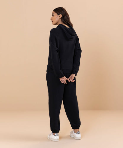 Sapphire - Black Oversized Hoodie