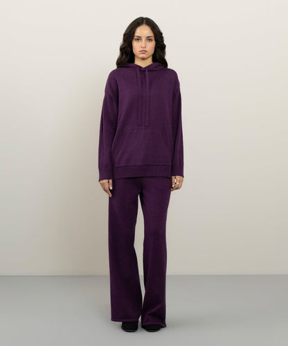 Sapphire - Knit Hoodie