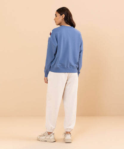 Sapphire - Color Blocked Sweatshirt