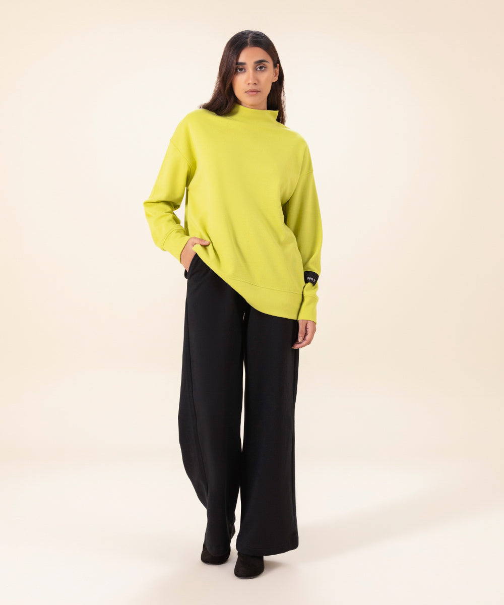 Sapphire - Turtle Neck Sweatshirt