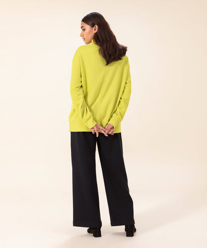 Sapphire - Turtle Neck Sweatshirt