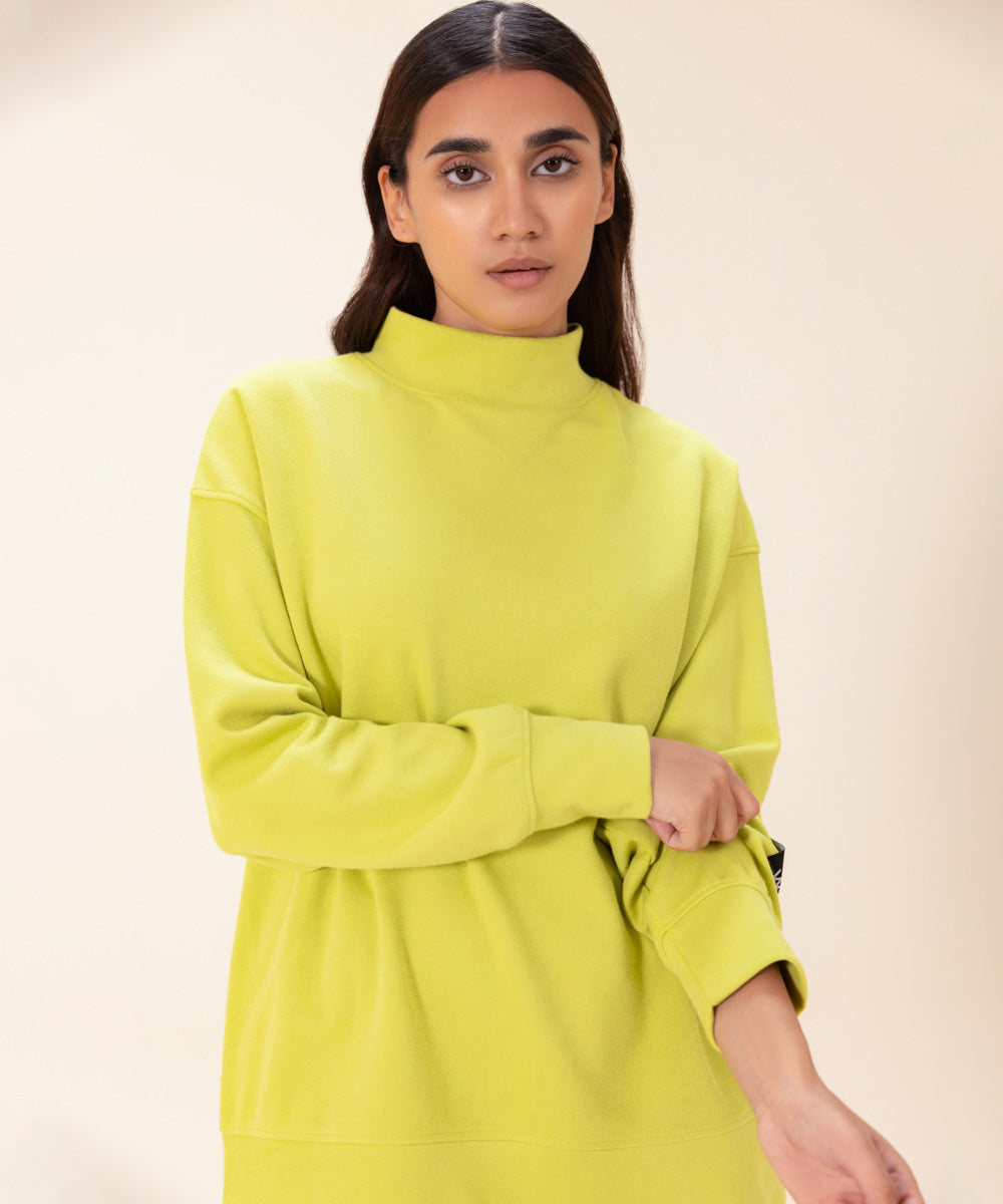 Sapphire - Turtle Neck Sweatshirt