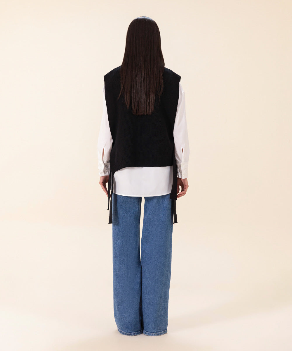 Sapphire - Turtle Neck Sweater Vest