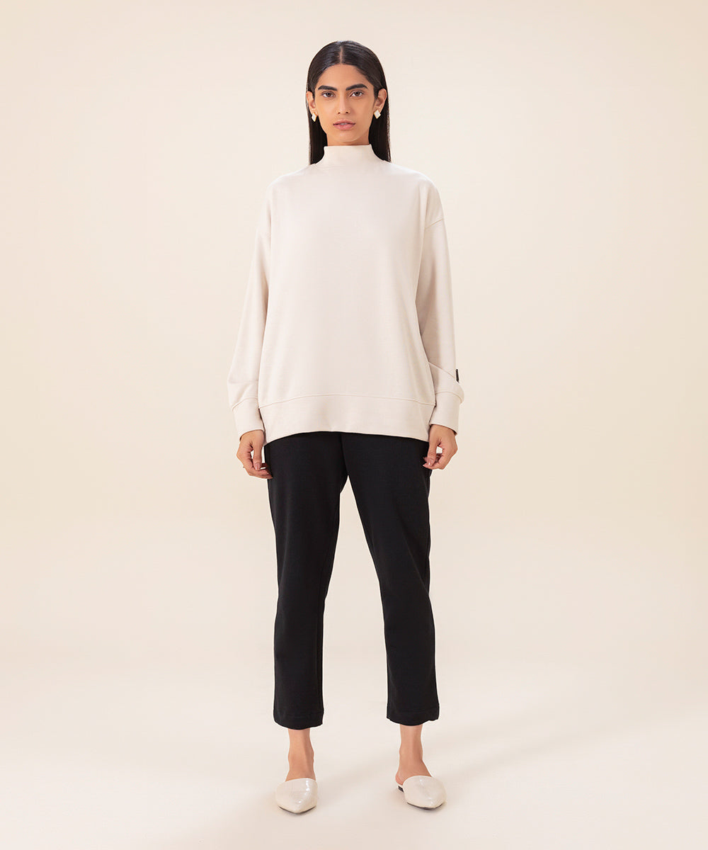 Sapphire - Turtle Neck Sweatshirt