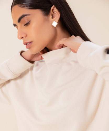 Sapphire - Turtle Neck Sweatshirt