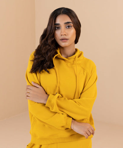 Sapphire - Mustard Oversized Hoodie