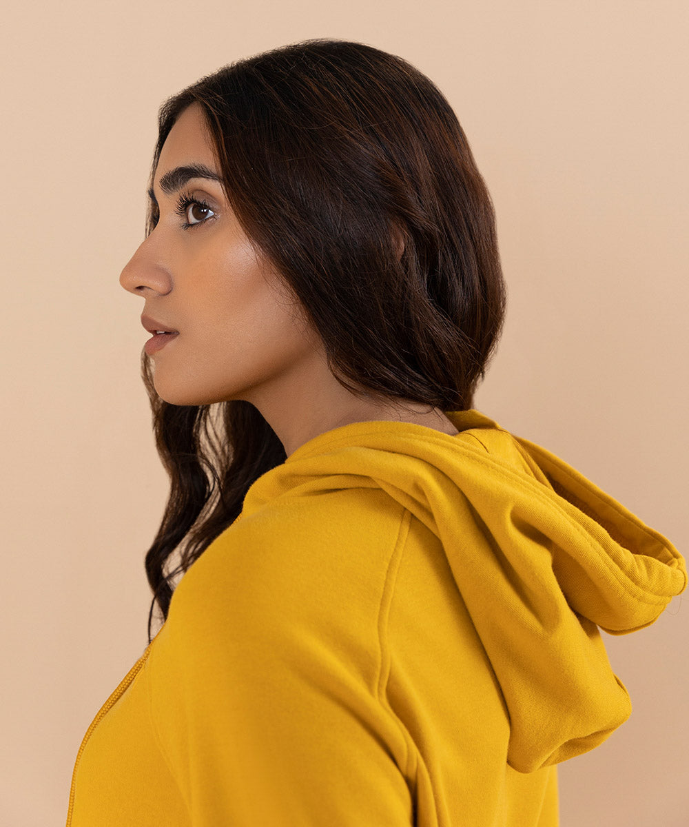 Sapphire - Mustard Oversized Hoodie