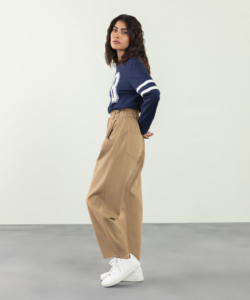 Sapphire - Full Sleeves Printed T-Shirt