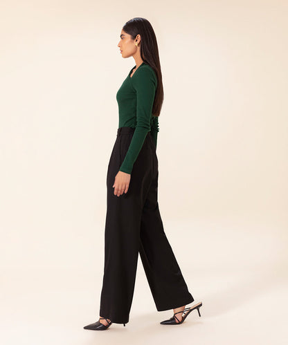 Sapphire - Asymmetric Ribbed Top