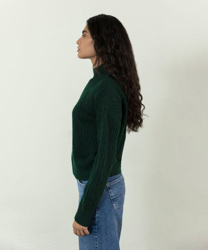 Sapphire - Chunky Knit Sweater