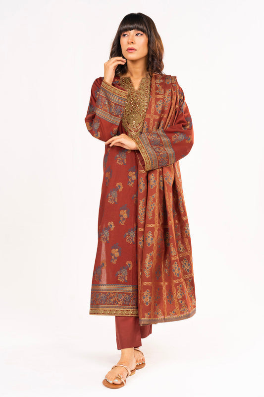 3 Pc Jacquard Outfit