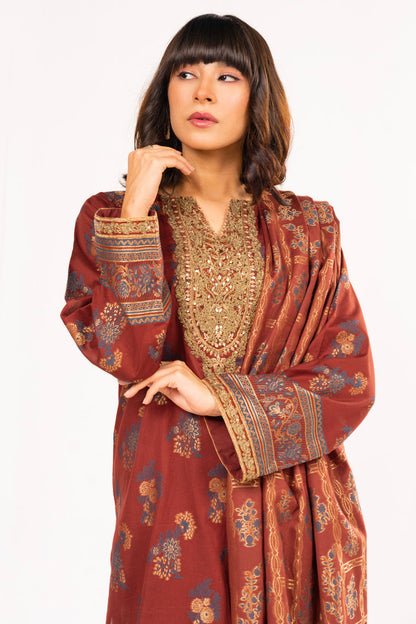 3 Pc Jacquard Outfit