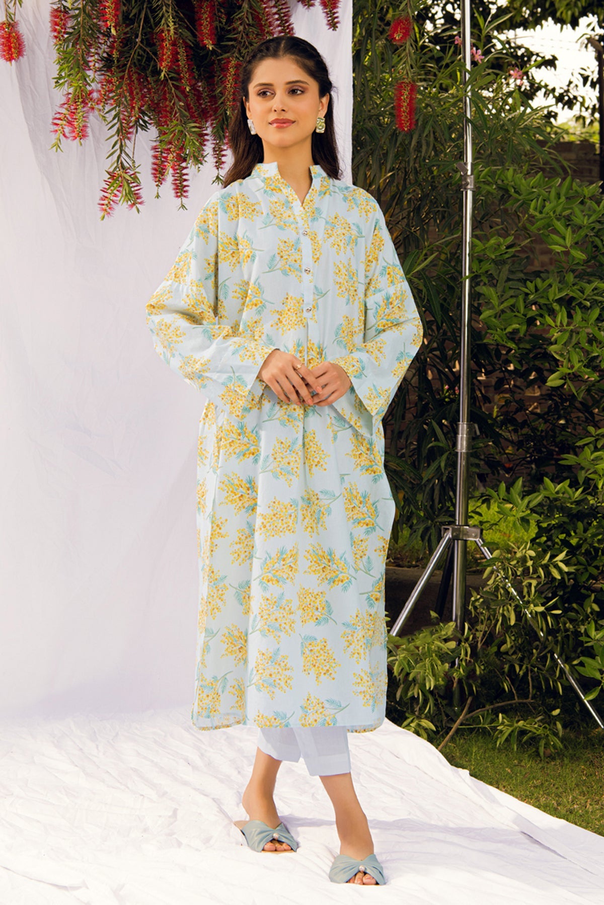 BTW - DROP SHOULDER STRAIGHT FIT SHIRT