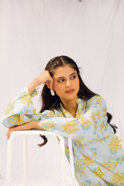 BTW - DROP SHOULDER STRAIGHT FIT SHIRT