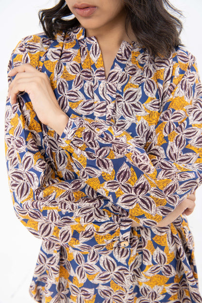 BTW - LONG TUNIC WITH RAGLAN SLEEVES