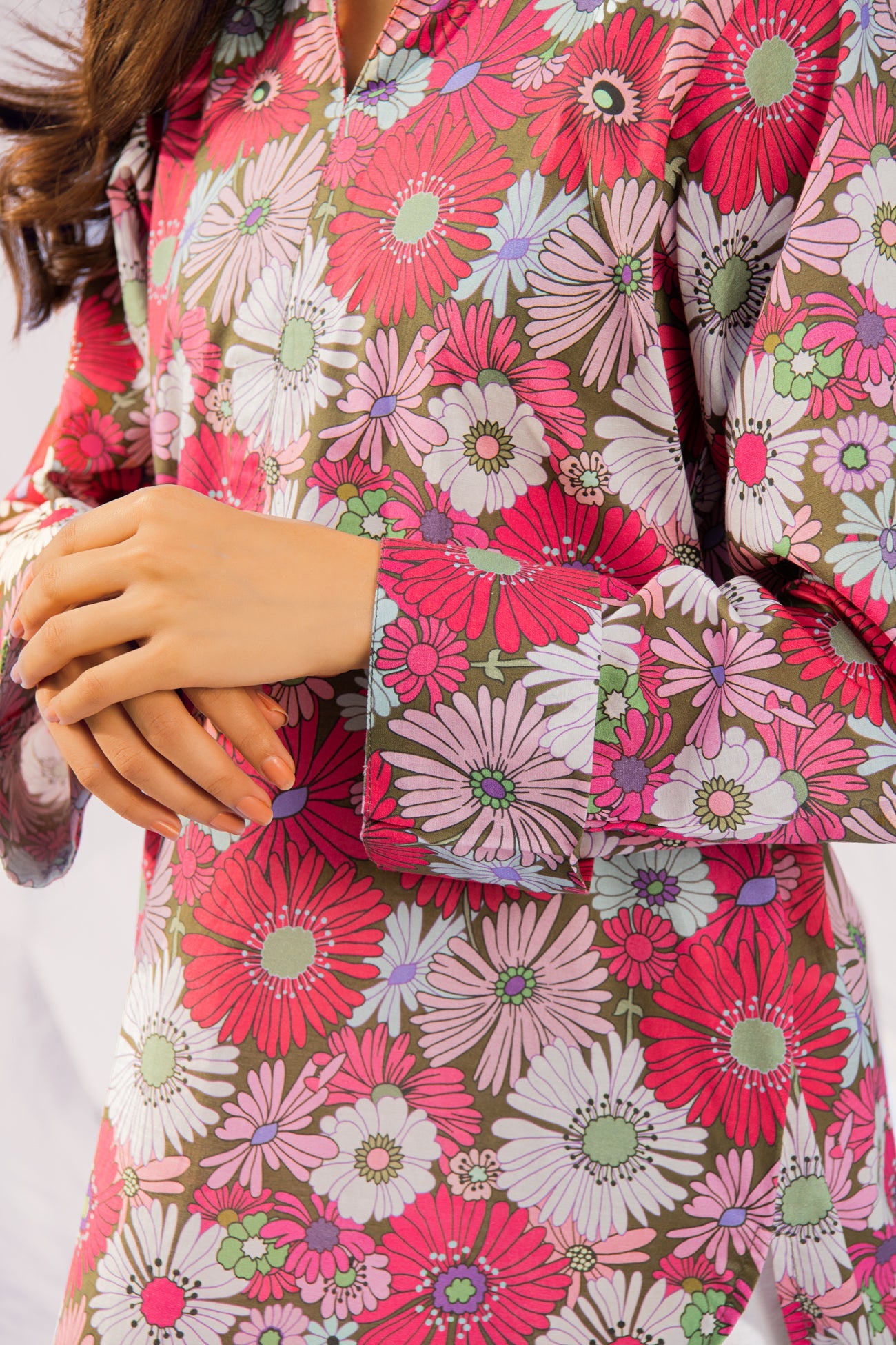 BTW - FLORAL PRINTED KURTA